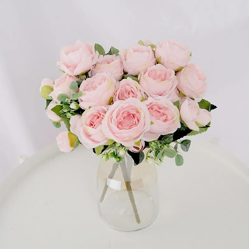 1 Bouquet 9 Heads Artificial Flowers