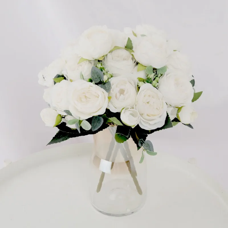 1 Bouquet 9 Heads Artificial Flowers