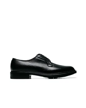 Alden Plain Toe Blucher Black Alpine Grain with Commando Sole 95270C