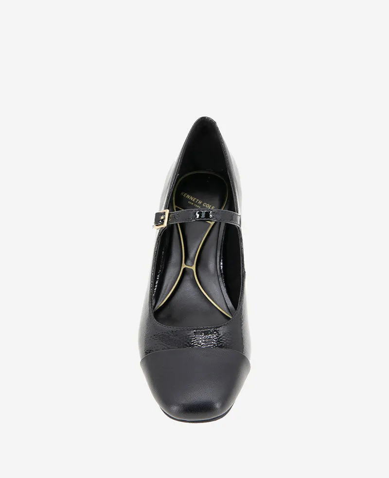 Alec Cap Toe Patent Mary Jane