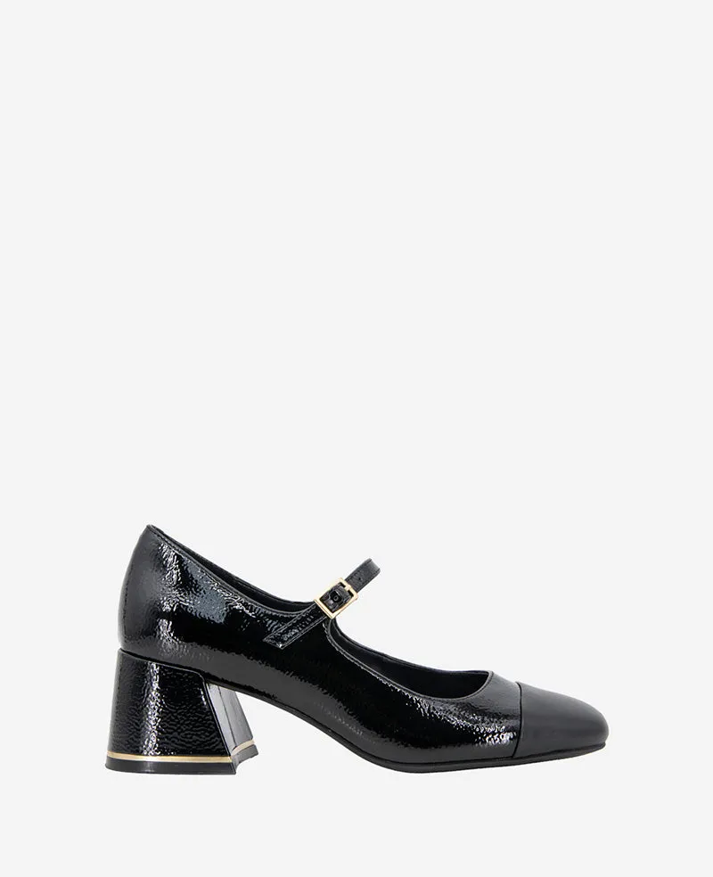 Alec Cap Toe Patent Mary Jane