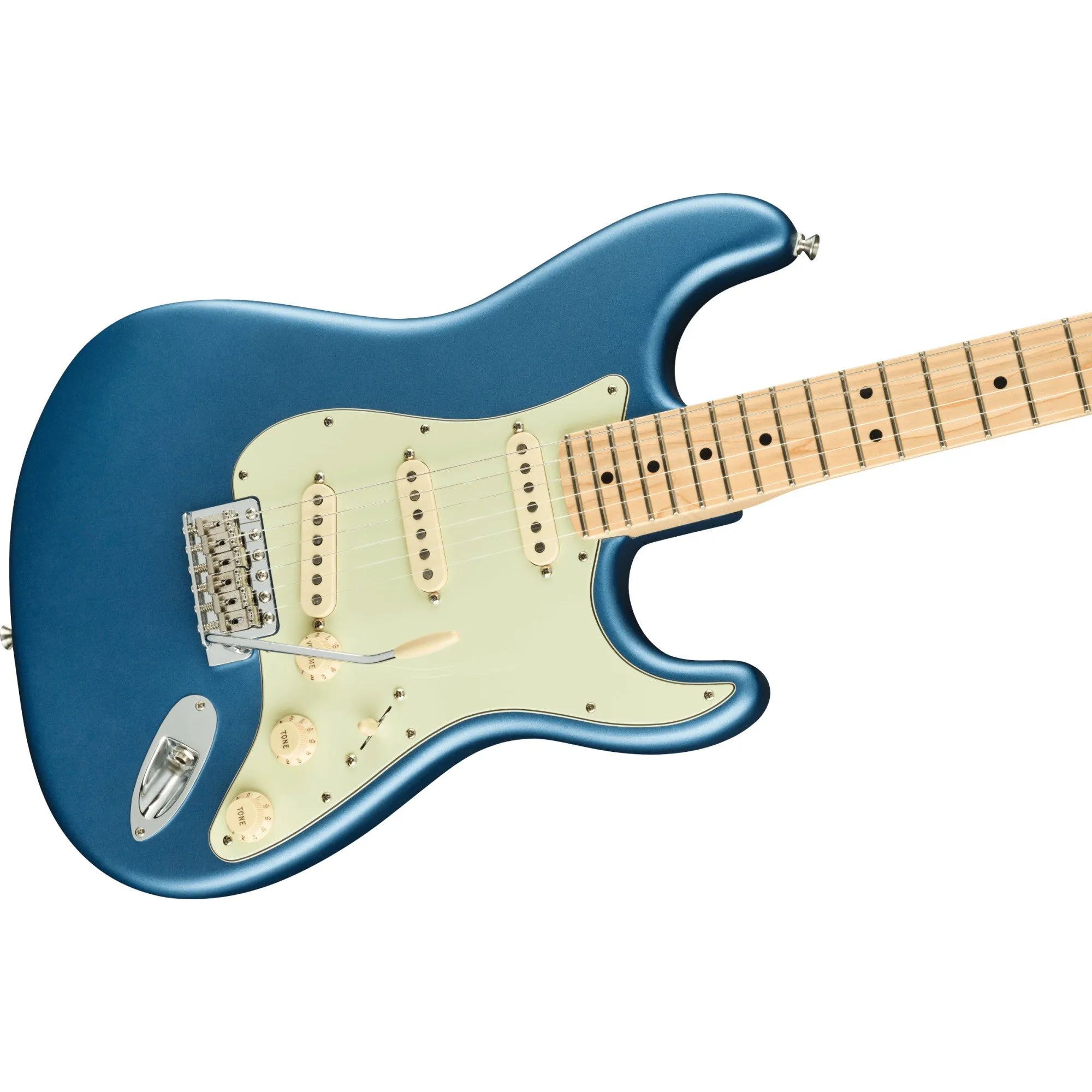 American Performer Stratocaster Electric Guitar, Satin Lake Placid Blue