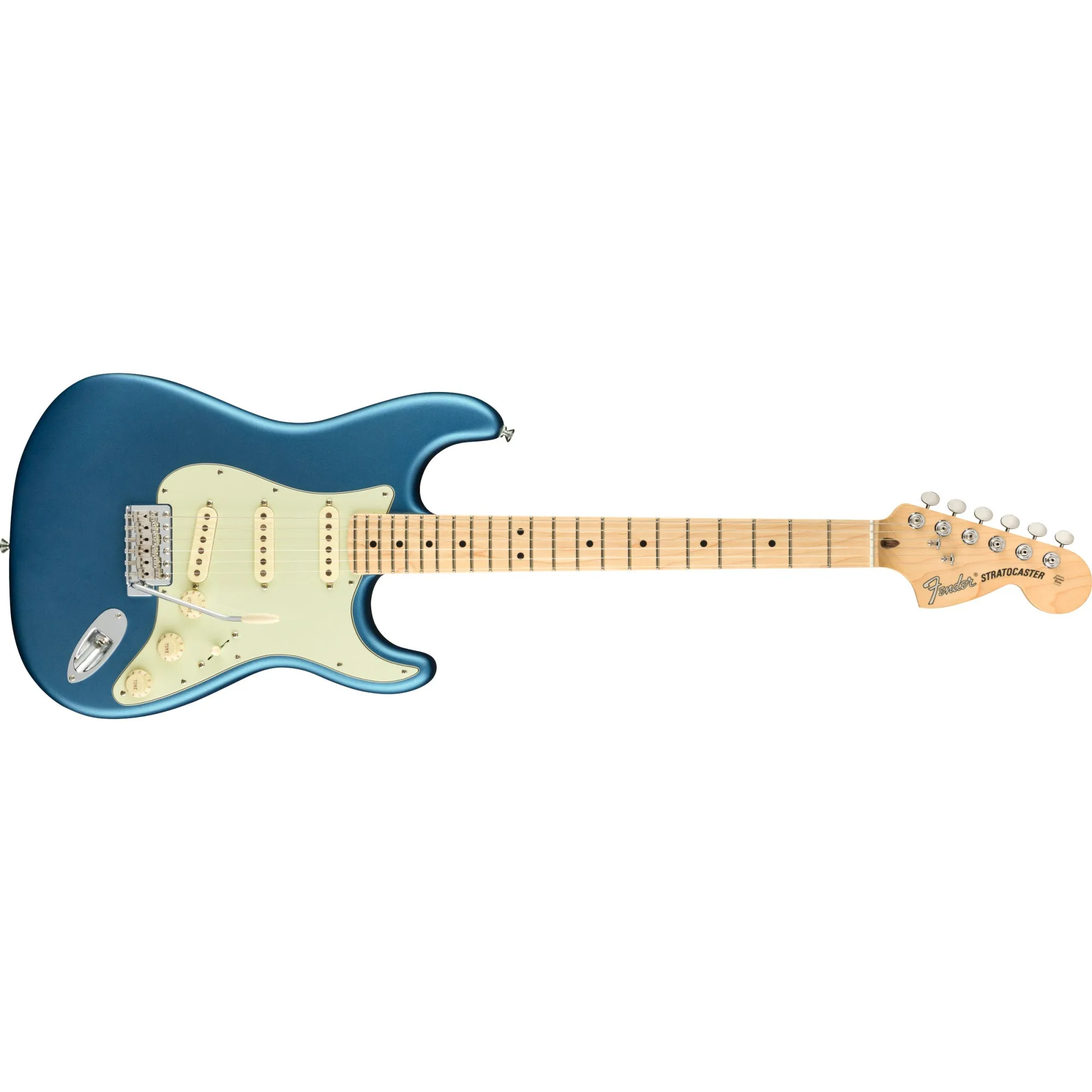 American Performer Stratocaster Electric Guitar, Satin Lake Placid Blue