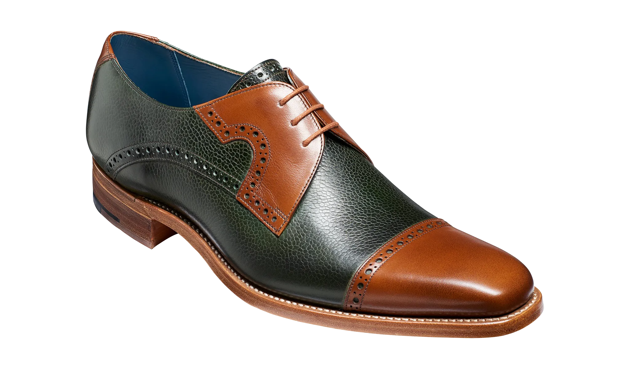 Ashton - Green Grain / Walnut Calf