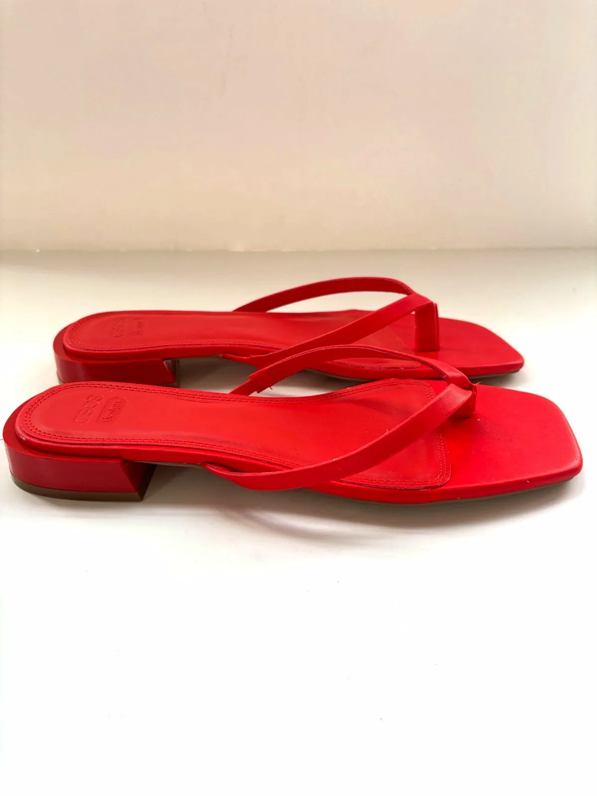 ASOS Red Design Heeled Sandals UK 7