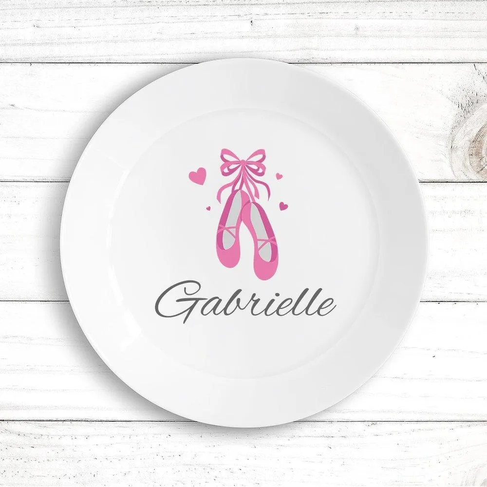 Ballet Shoes Kids Plate