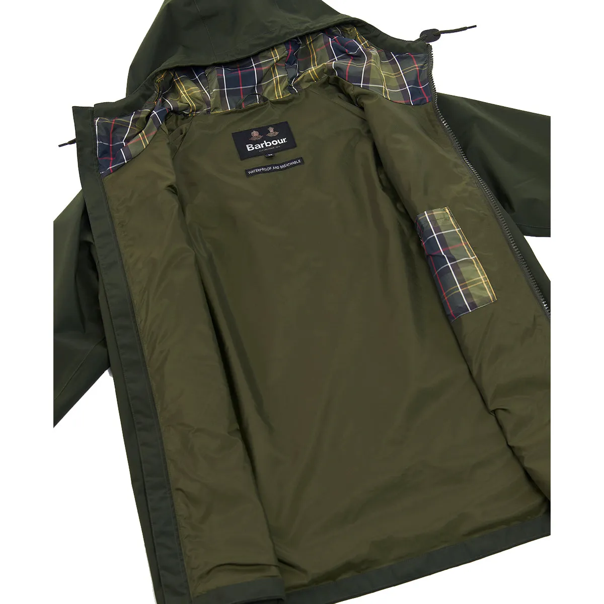 Barbour Men's Hooded Domus Waterproof Jacket