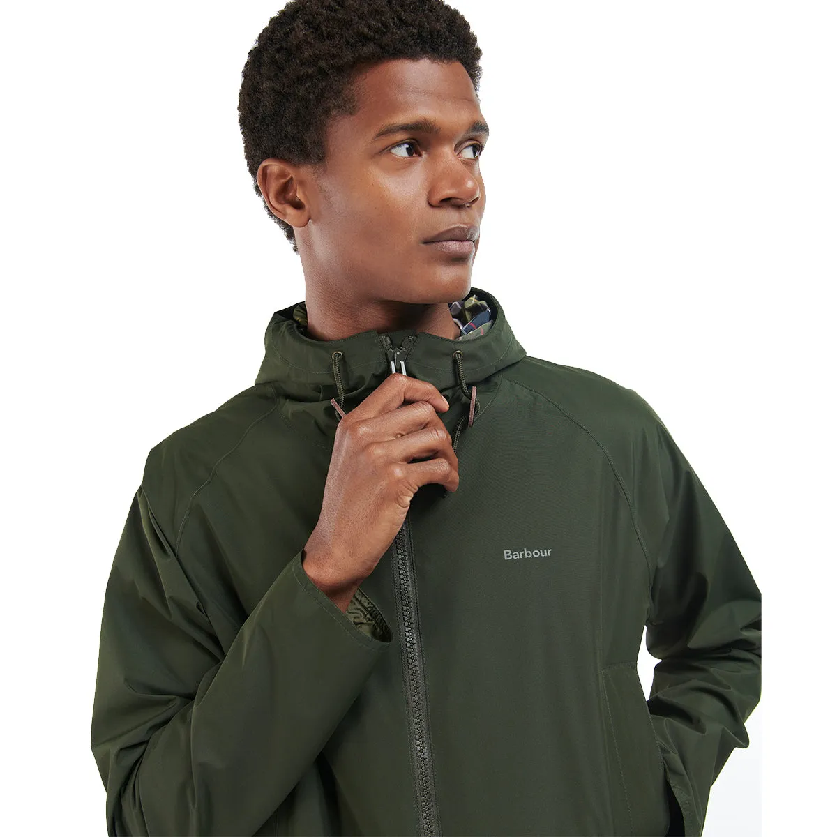 Barbour Men's Hooded Domus Waterproof Jacket