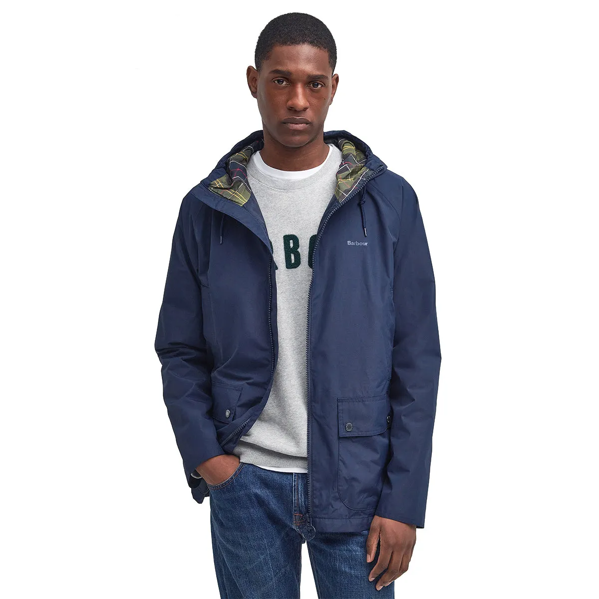 Barbour Men's Hooded Domus Waterproof Jacket