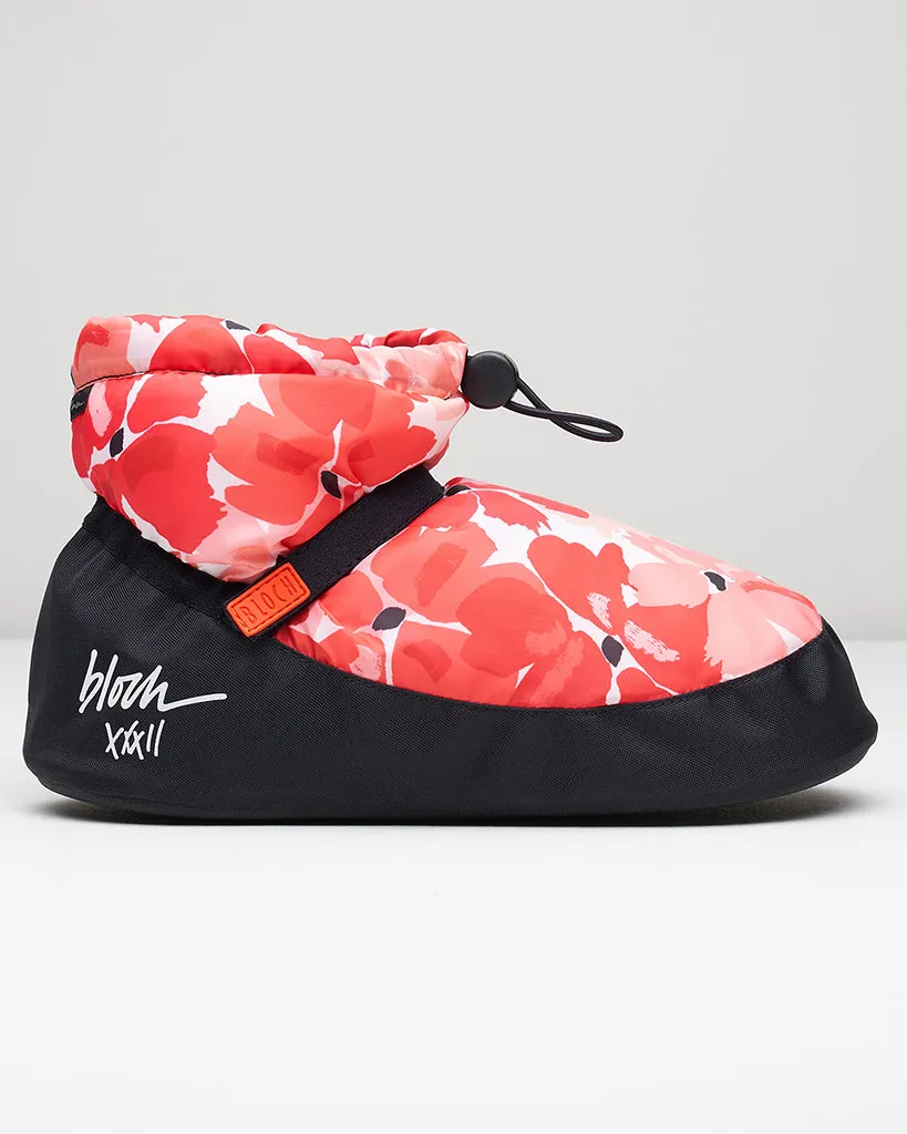 Bloch Ankle Warm Up Dance Booties - IM029P Womens/Mens - Hibiscus Print