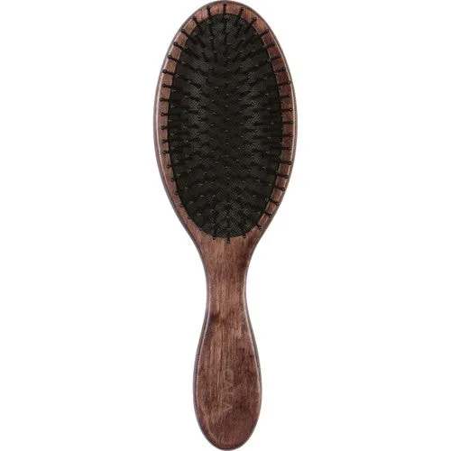 Brush Hair Oval Dark Wood Men's 66114