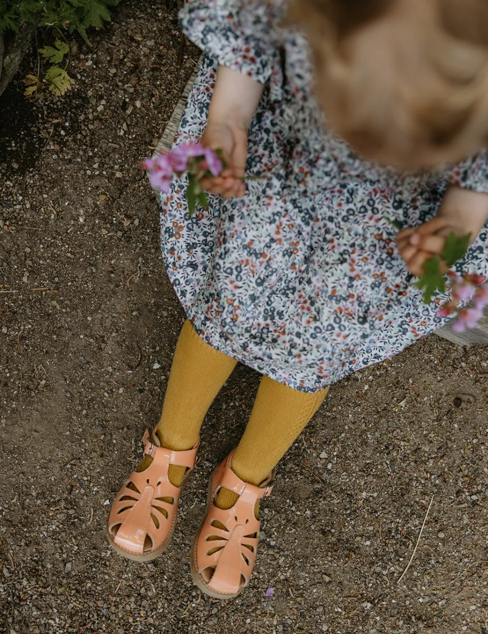 Butterfly Sandal - Apricot