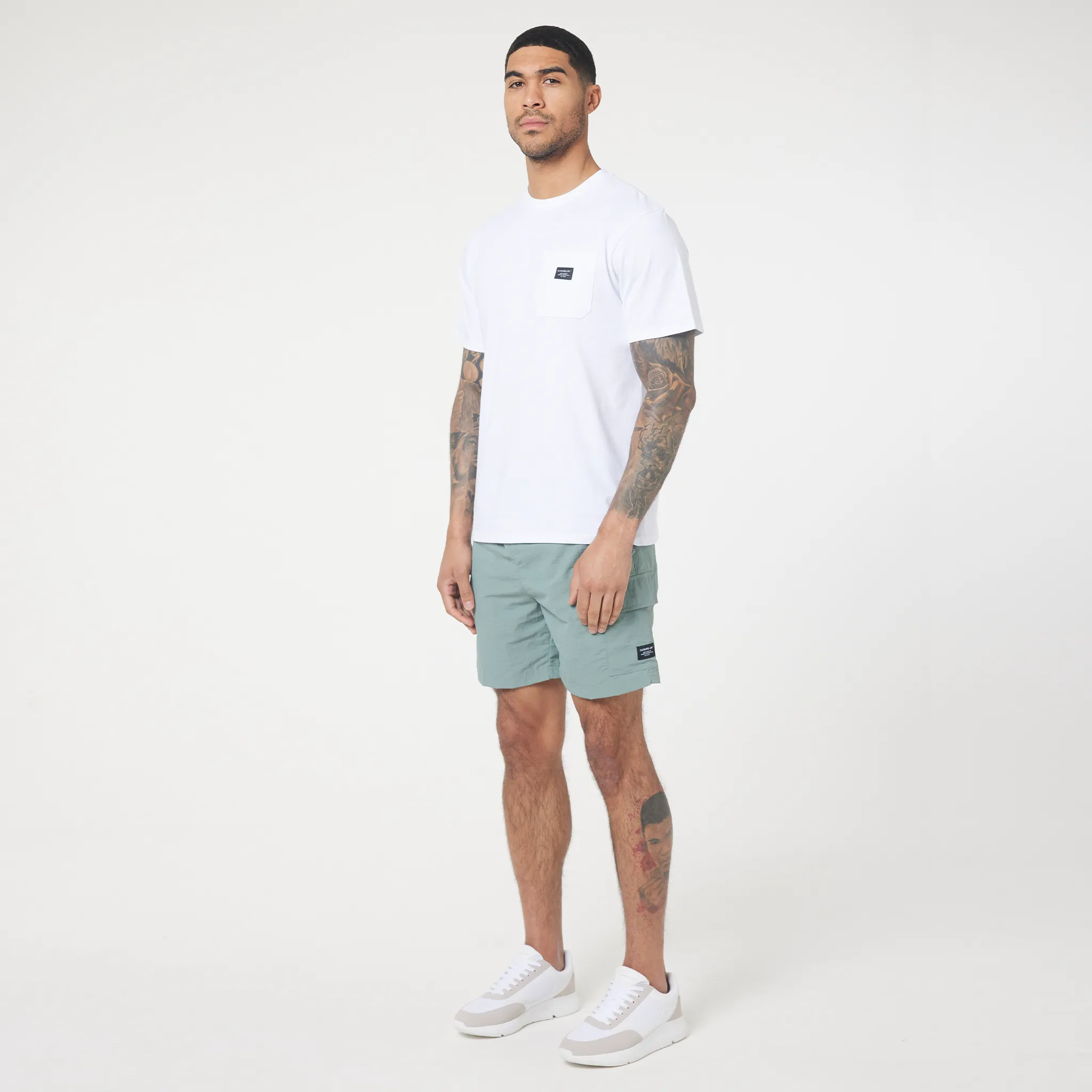 Cargo Pocket Swim Short | Dark Sage