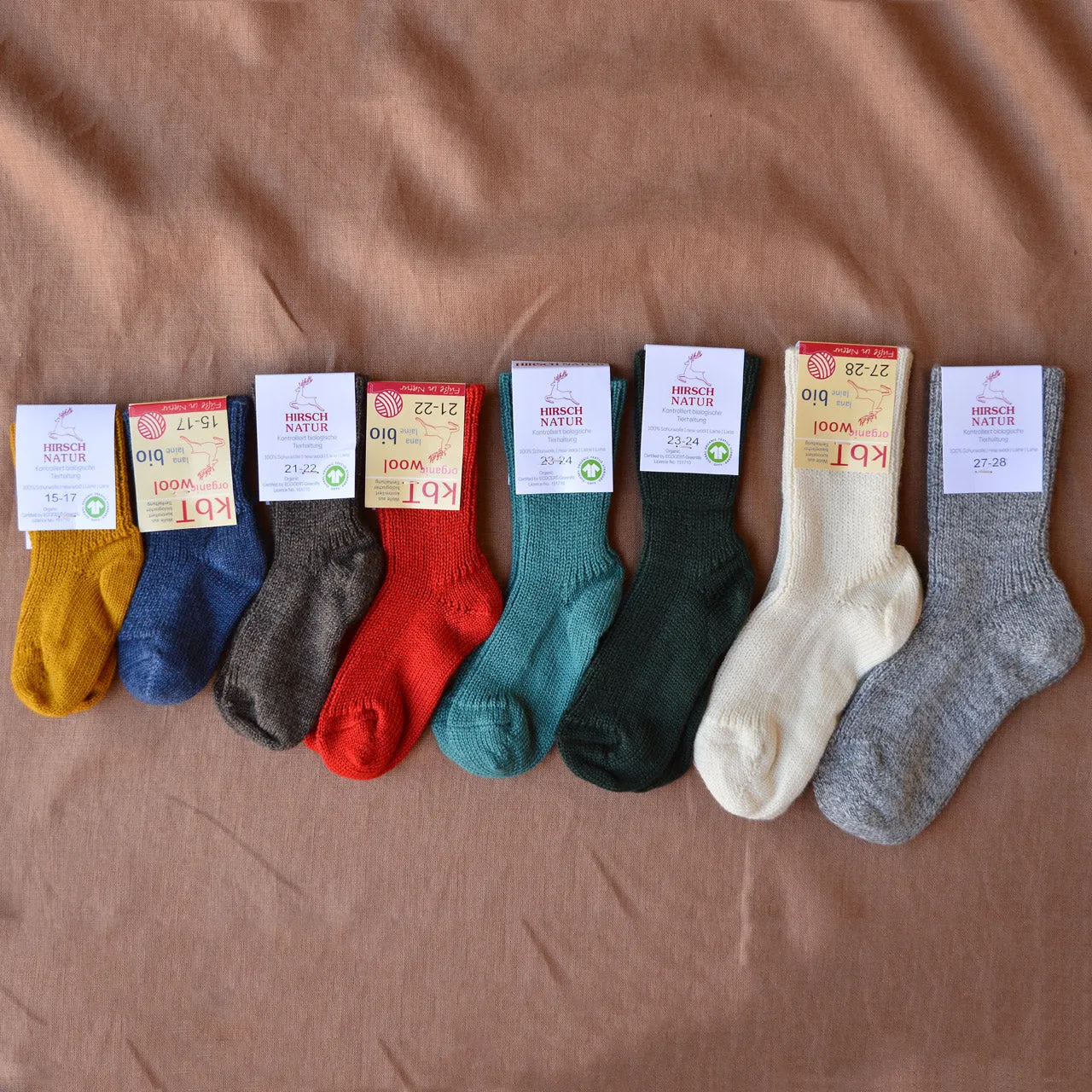 Child's Chunky Organic Wool Socks