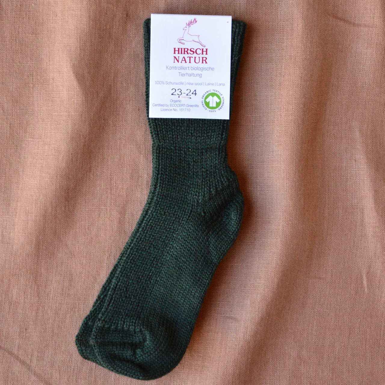 Child's Chunky Organic Wool Socks