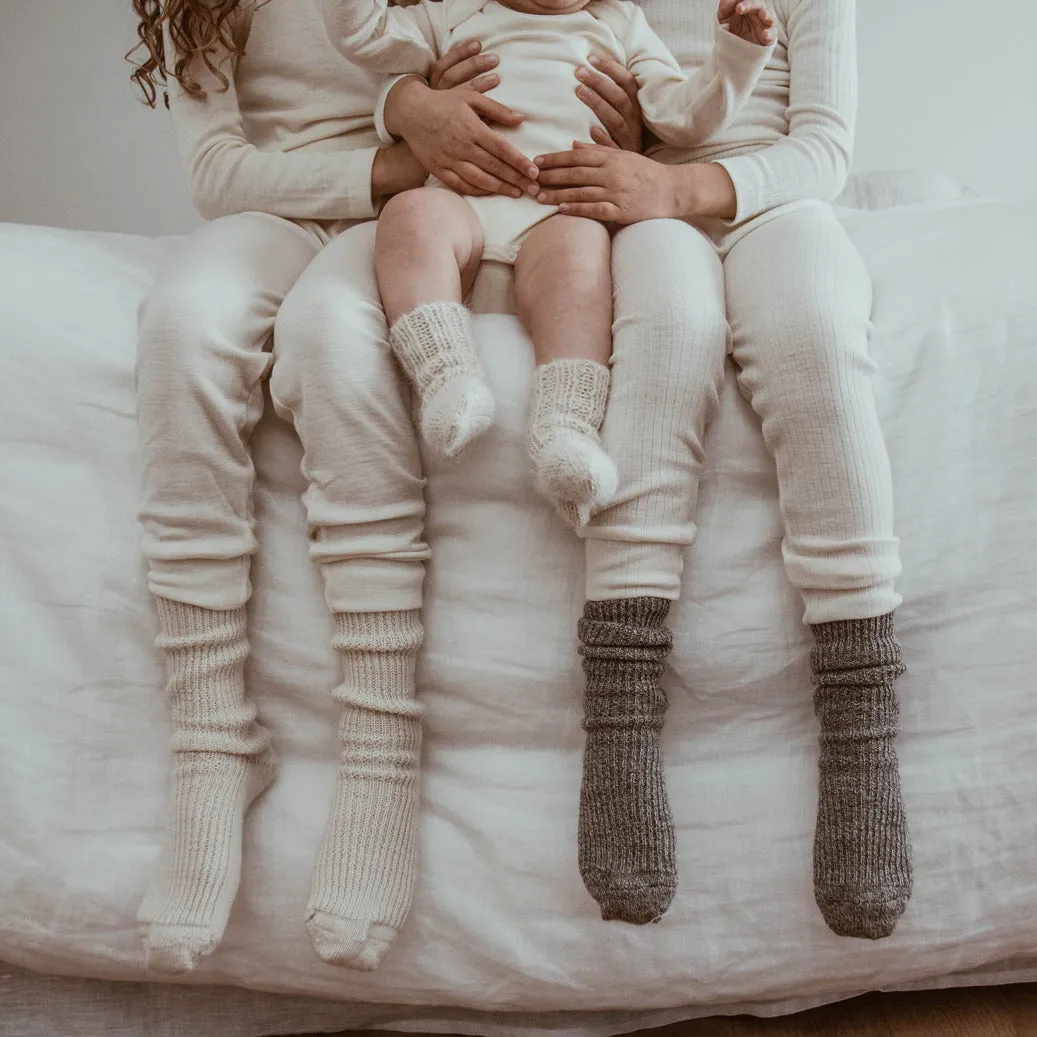 Child's Chunky Organic Wool Socks