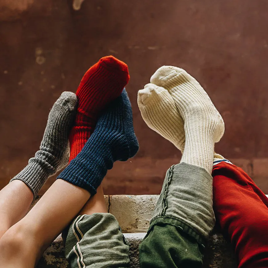 Child's Chunky Organic Wool Socks