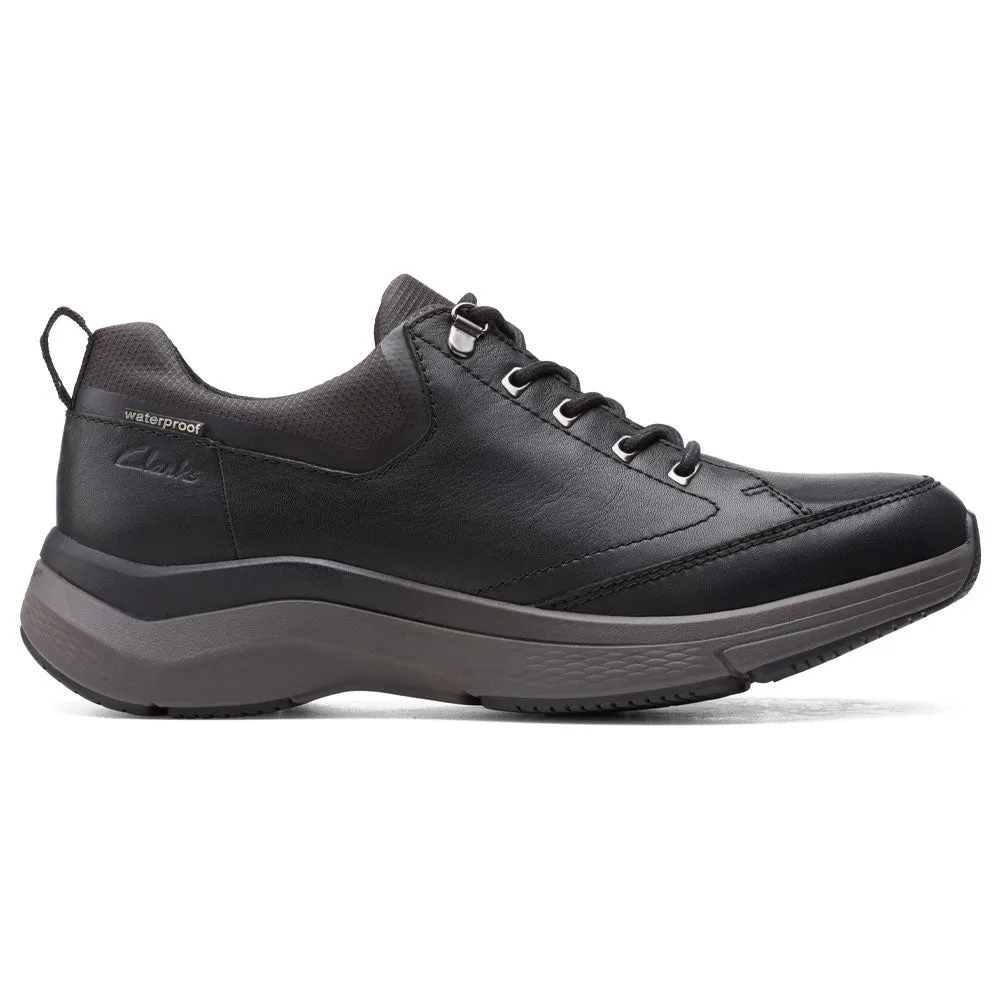 Clarks Wave 2.0 Vibe Black Leather (Men's)