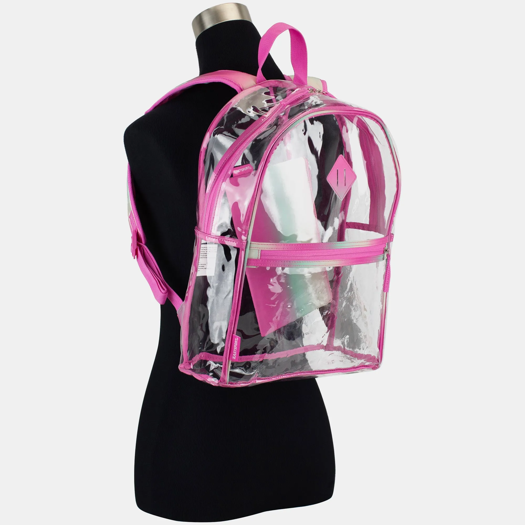 Clear Backpack with Pencil Case