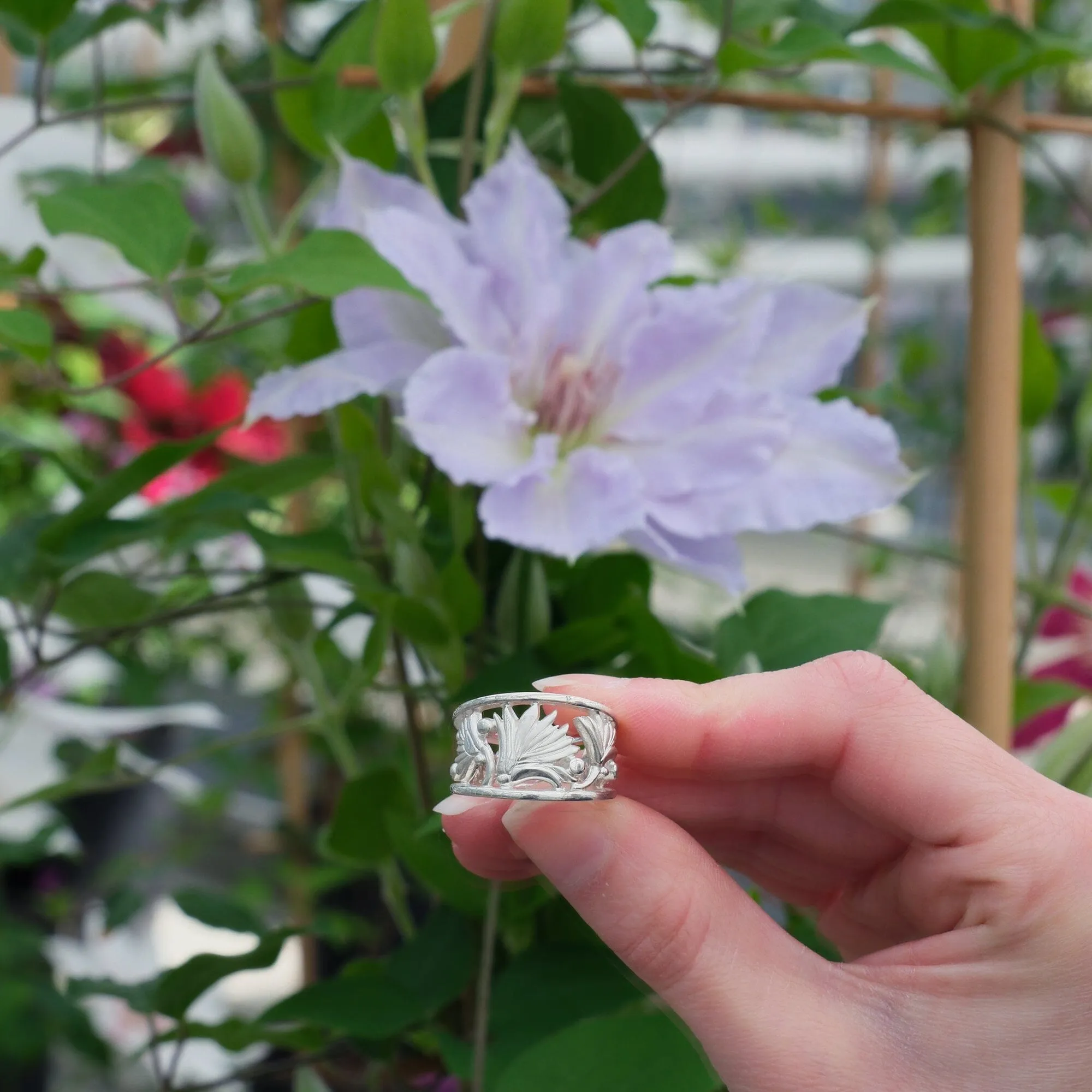 Clematis Bluebird Ring