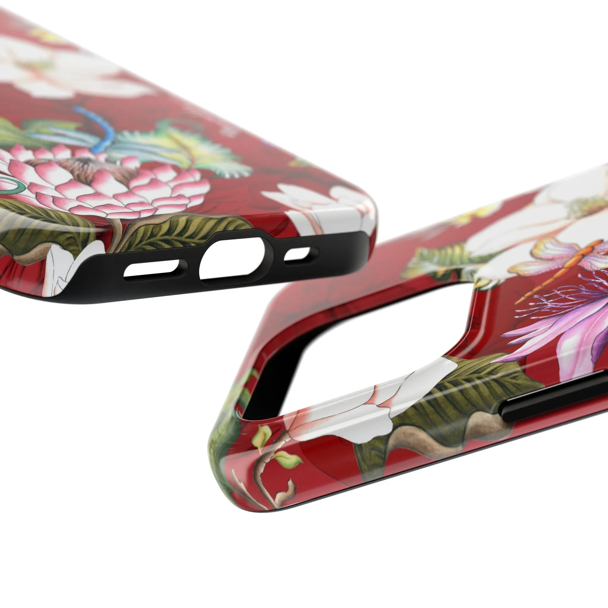 Crimson Garden Tough Phone Cases