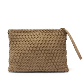 Dance Handbag in Taupe Weave