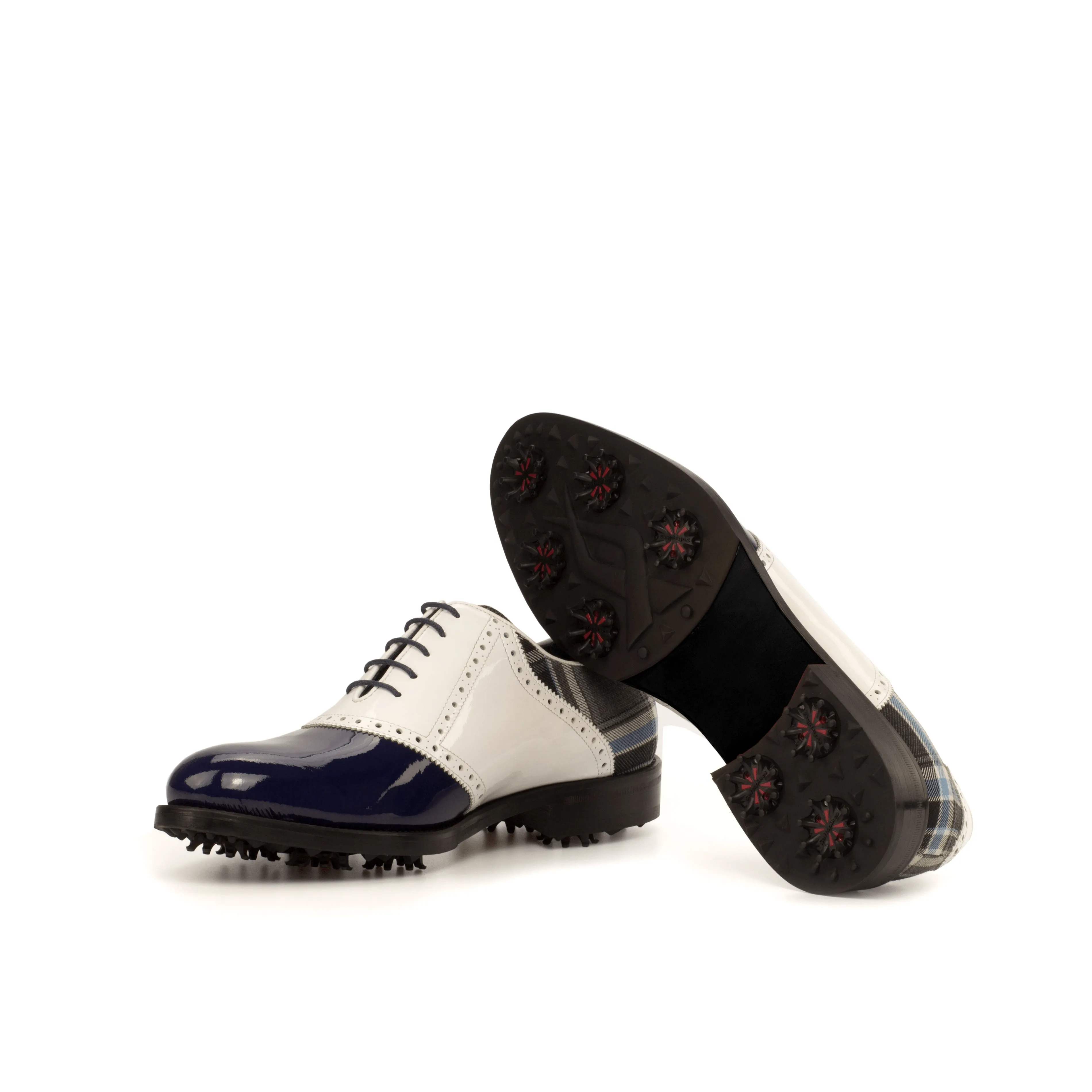 Darius saddle golf shoes