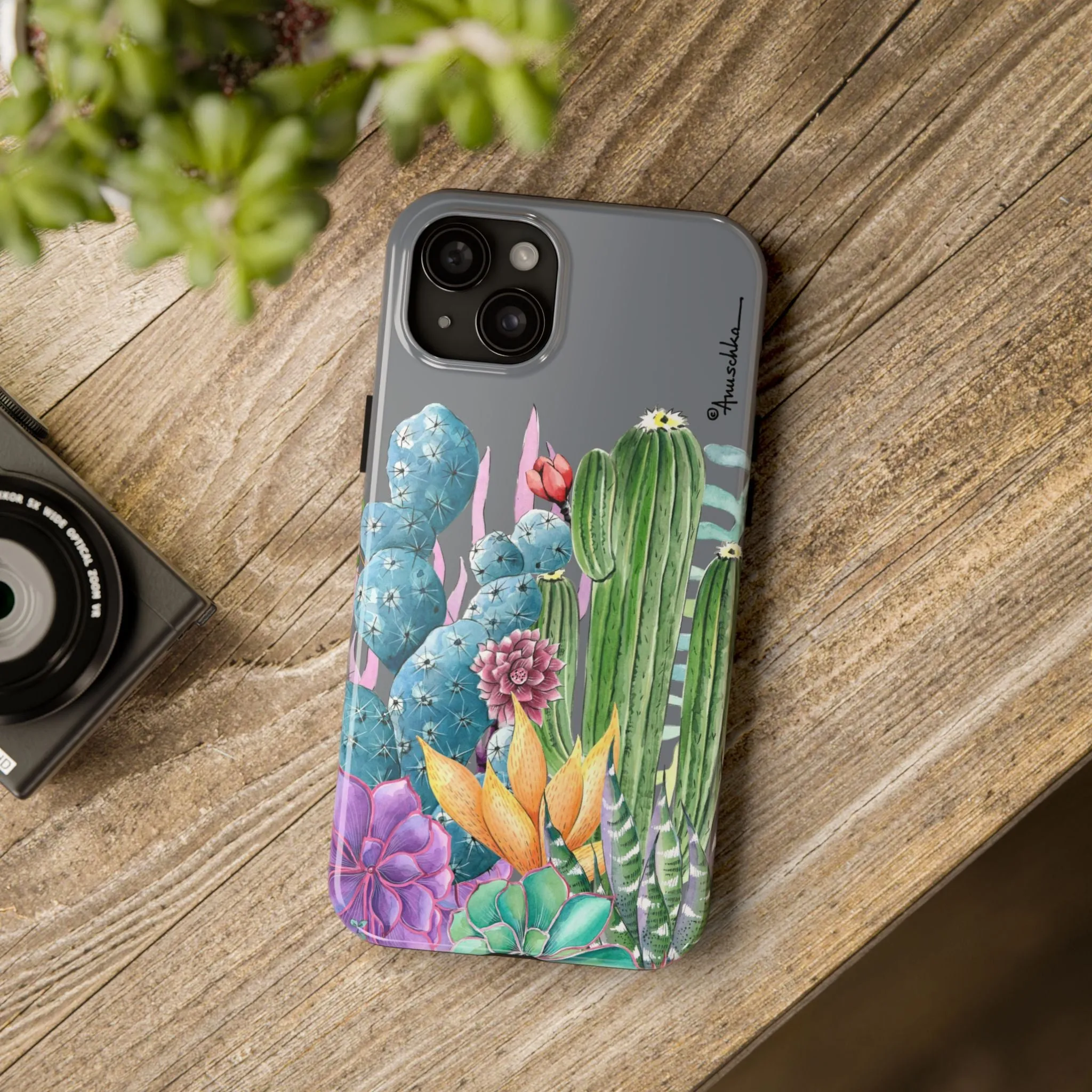 Desert Garden Tough Phone Cases