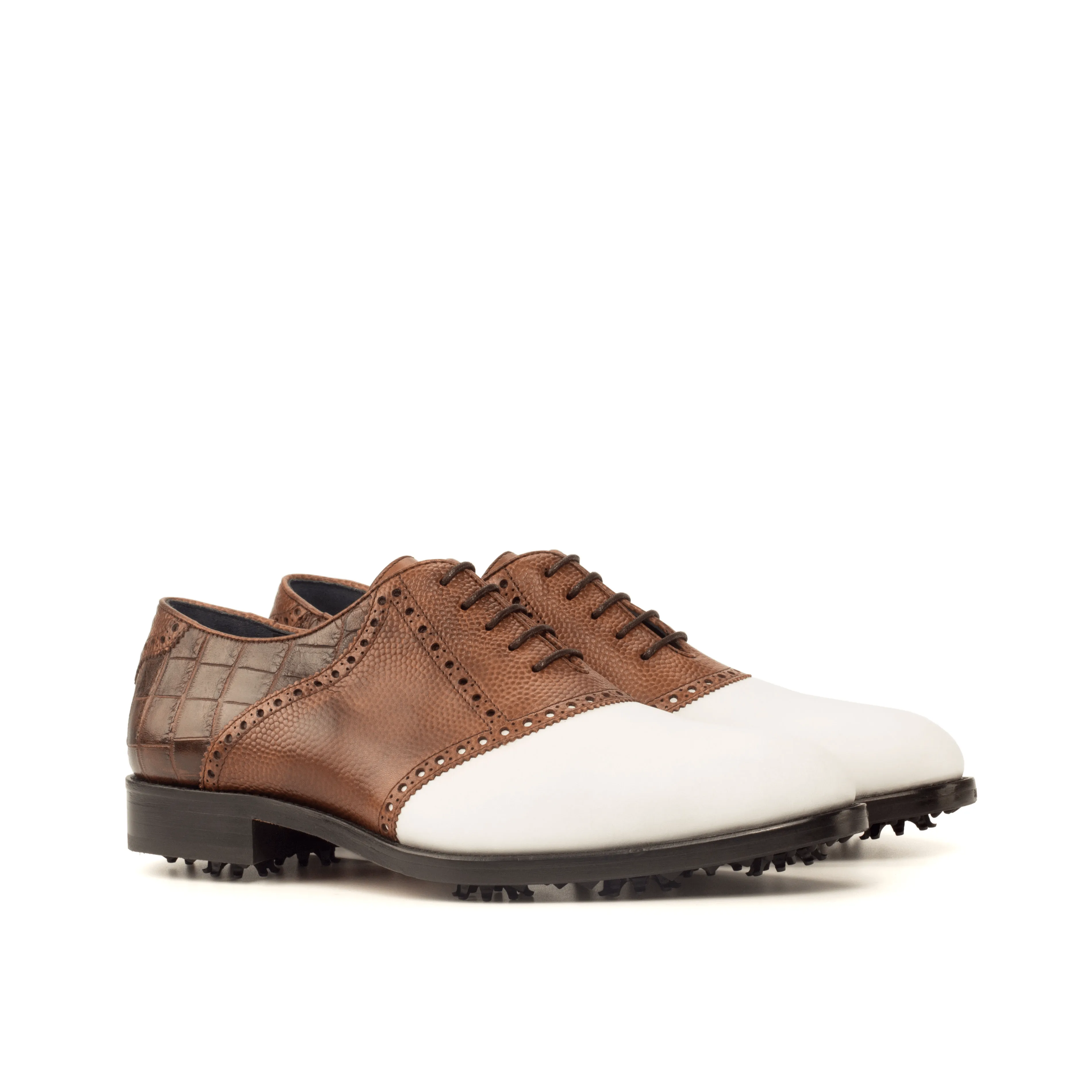 Dopud saddle golf shoes