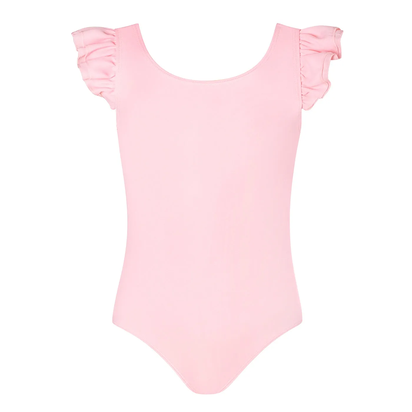 Emery Frill Sleeve Leotard | Candy | Child