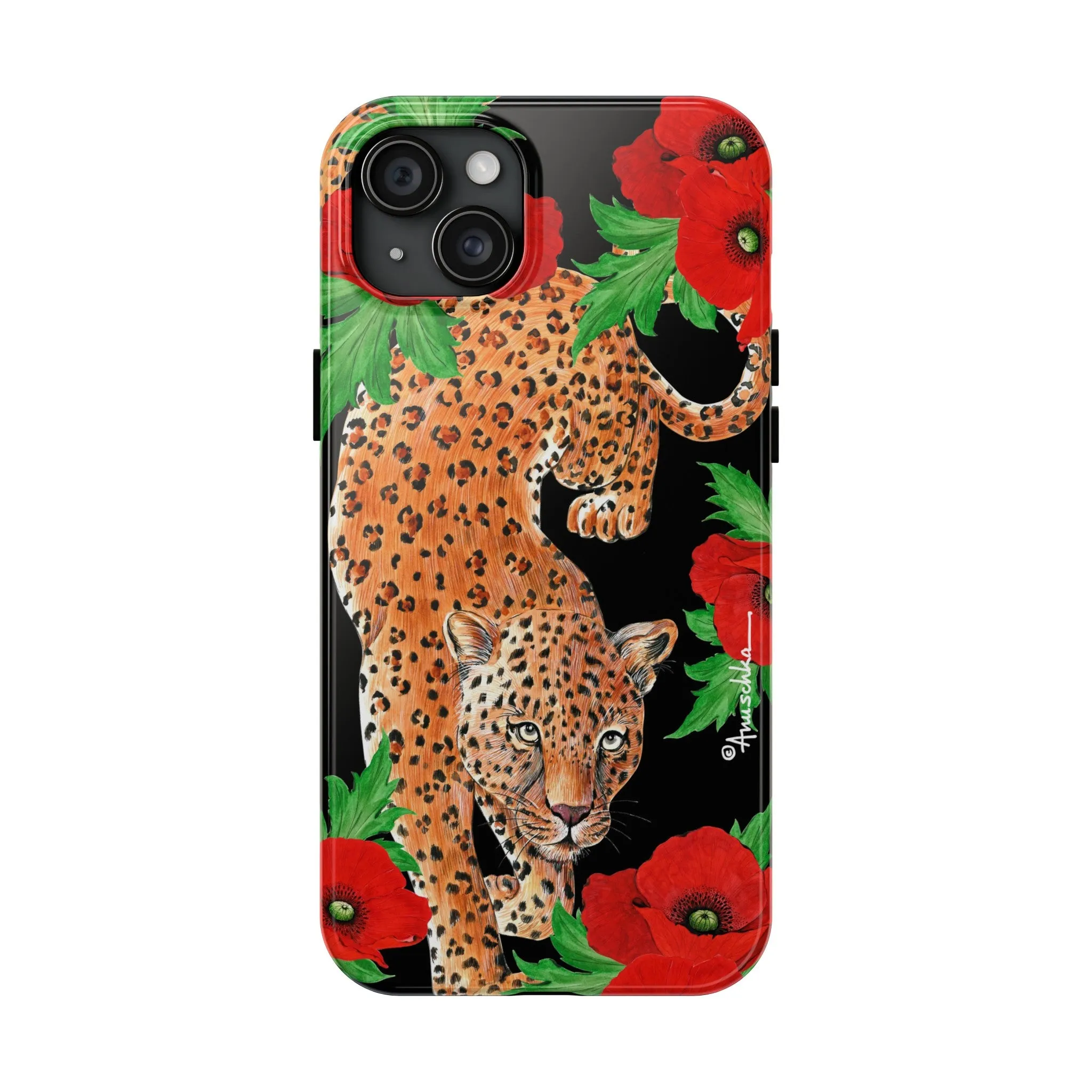 Enigmatic Leopard Tough Phone Cases