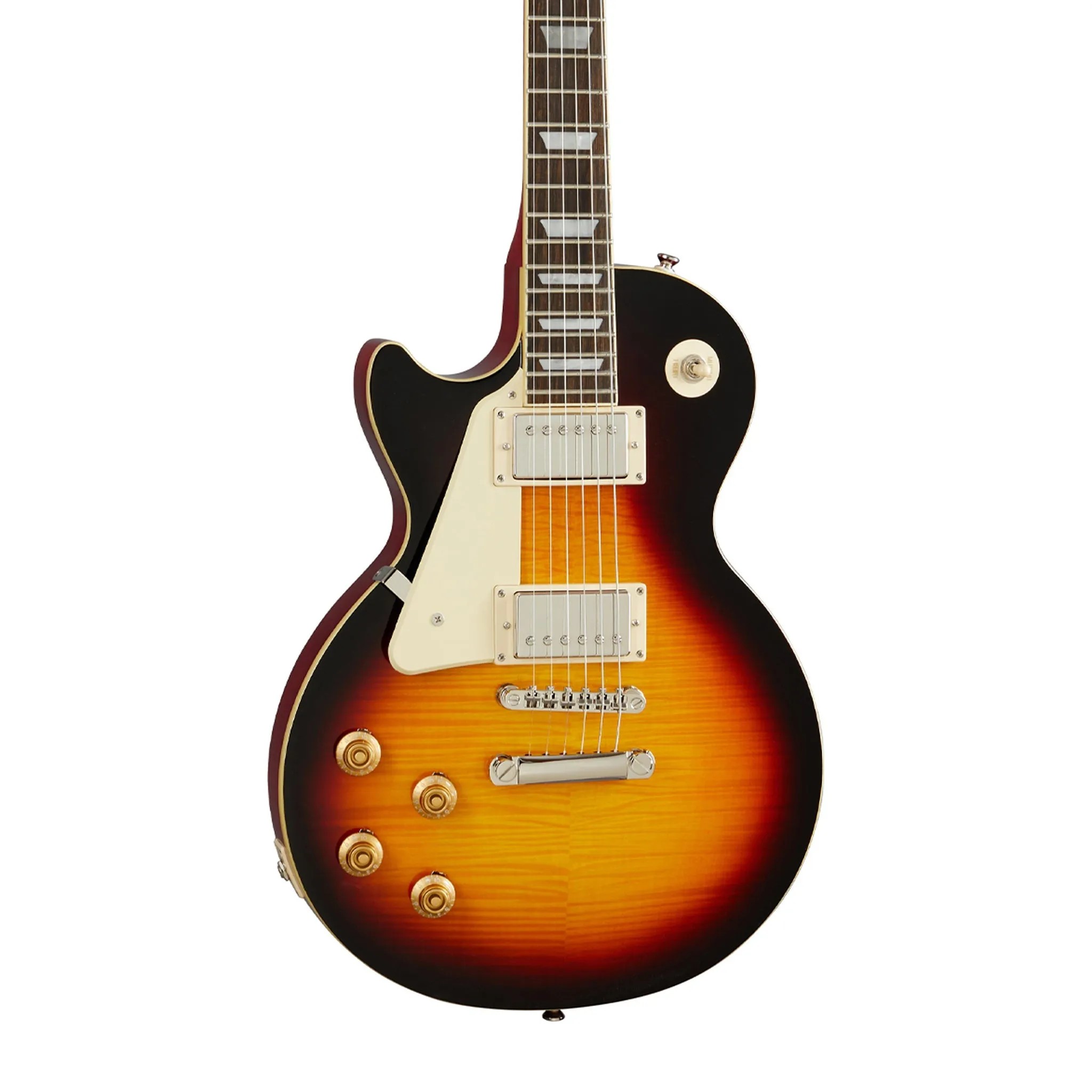 Epiphone EILS5LVSNH1 Les Paul Standard 50s Left Handed Electric Guitar Vintage Sunburst