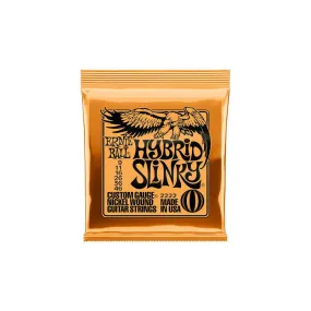 Ernie Ball 2222 Hybrid Slinky Nickel Wound Electric Guitar Strings - .009-.046