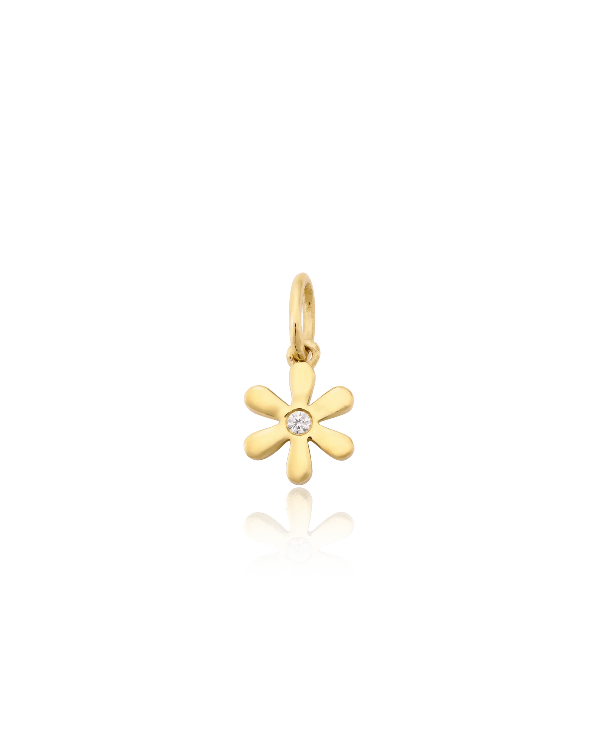 Flower Charm - 18K Gold Vermeil