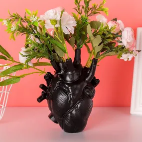 Gothic Anatomical Heart Resin Vases