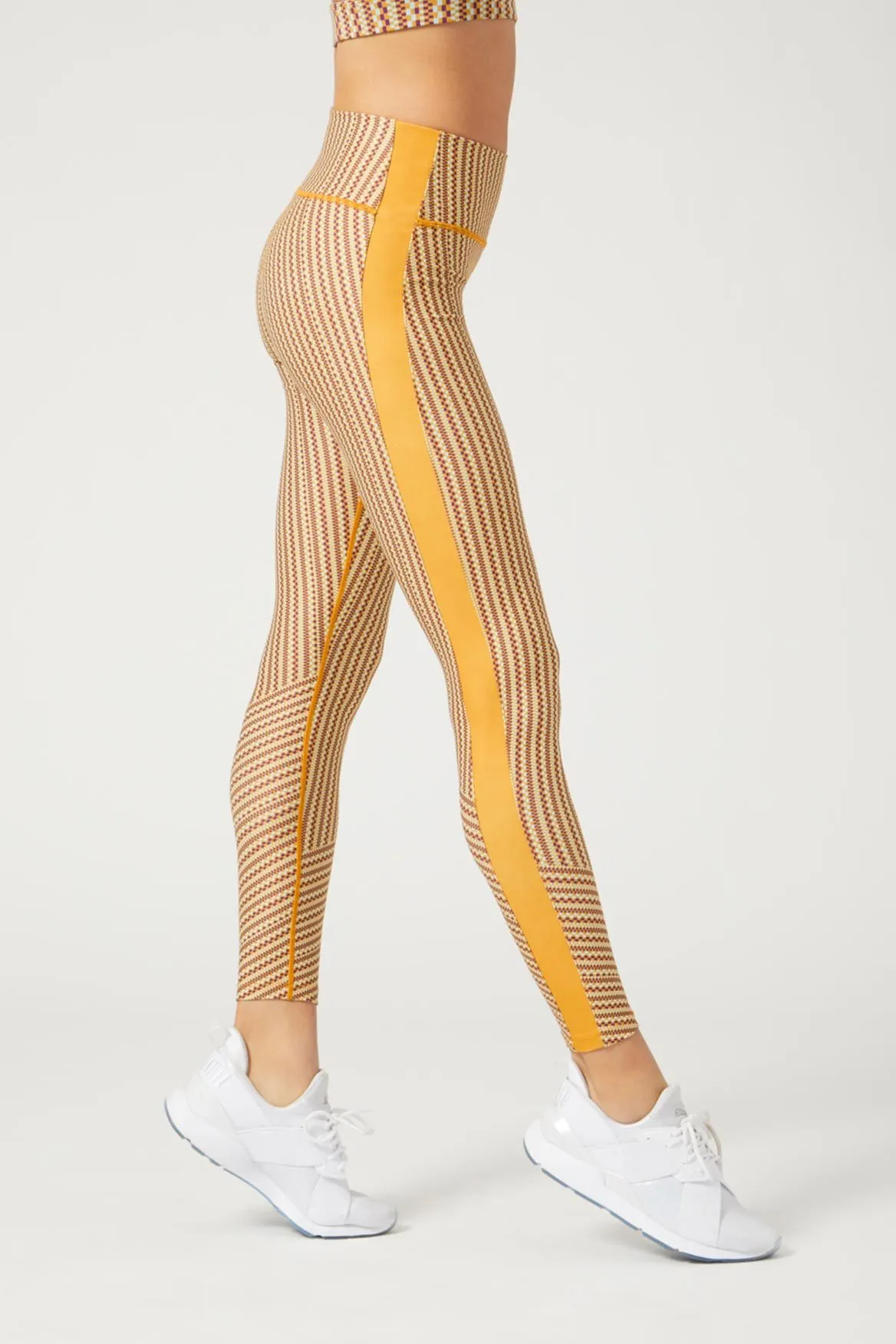 Harper Legging Zipper Turmeric