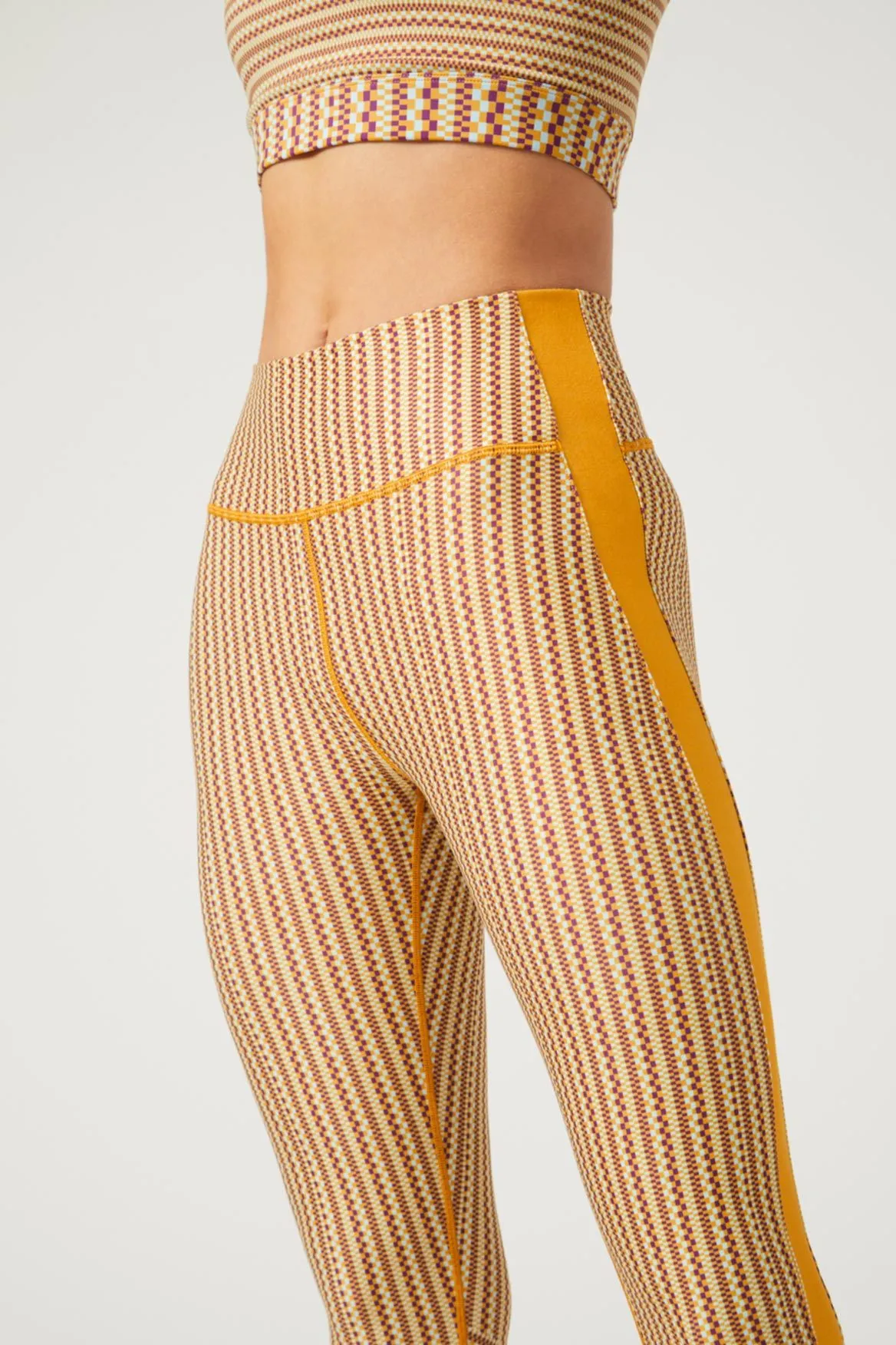 Harper Legging Zipper Turmeric