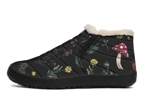 Herbology Winter Sneakers - Warm & Easy Slip-On Shoes Lined with Vegan Wool with Anti-Slip Soles