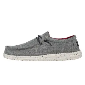 Hey Dude "Wally Linen Black"