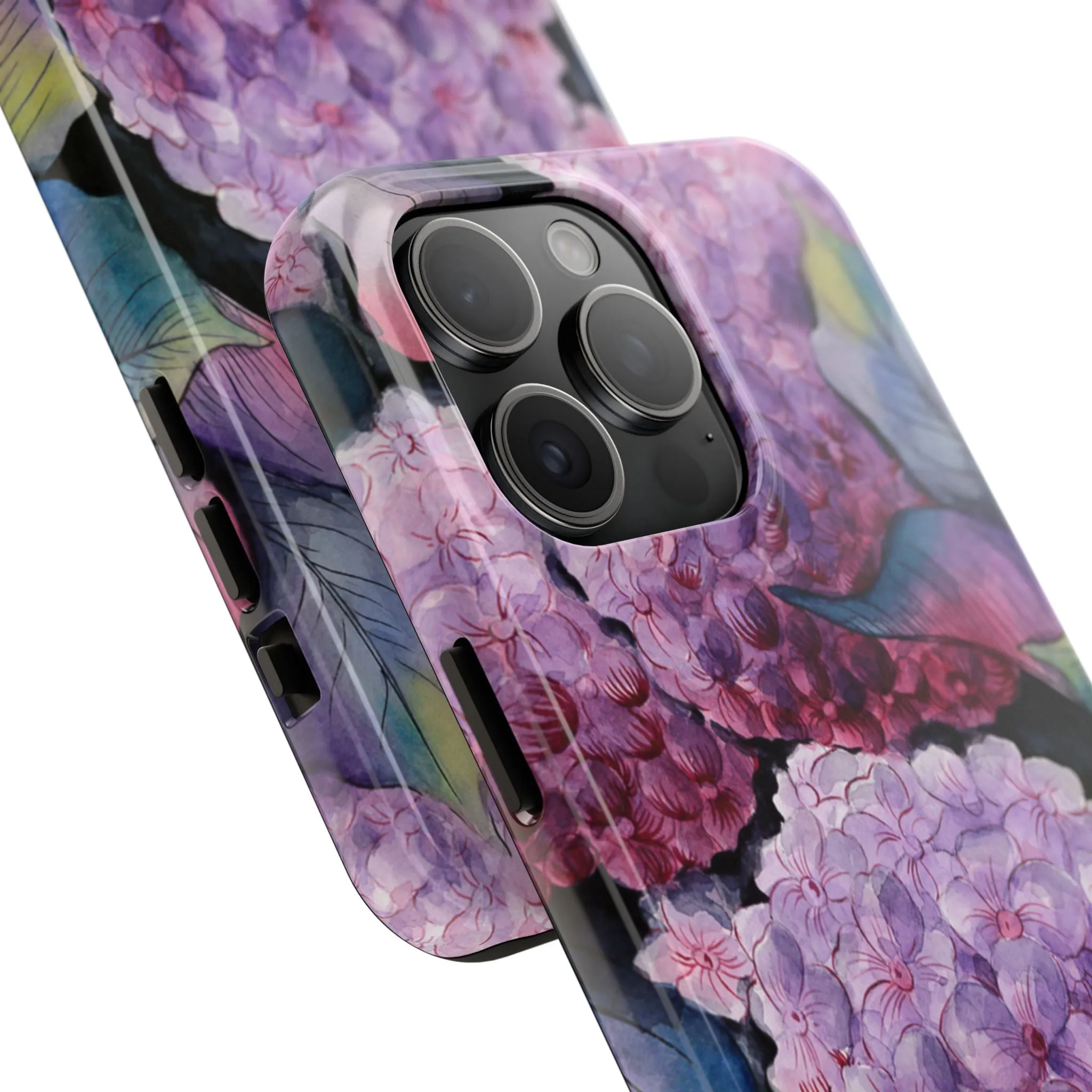 Hypnotic Hydrangeas Tough Phone Cases