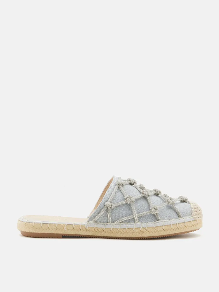 Jaylen Embellished Espadrille Mules