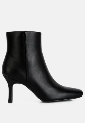 Jerry High Ankle Stiletto Boots By Ruw