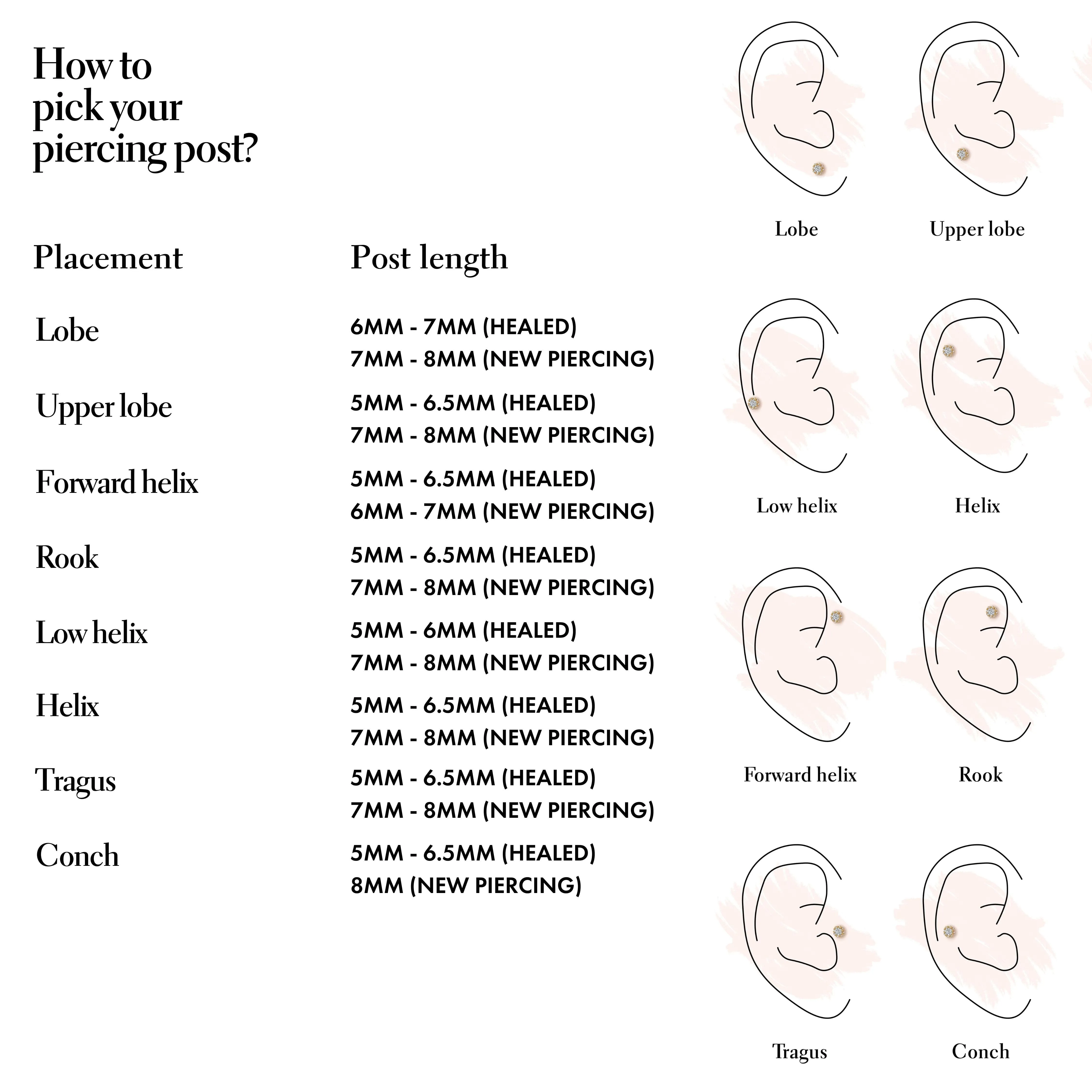 Laird square piercing