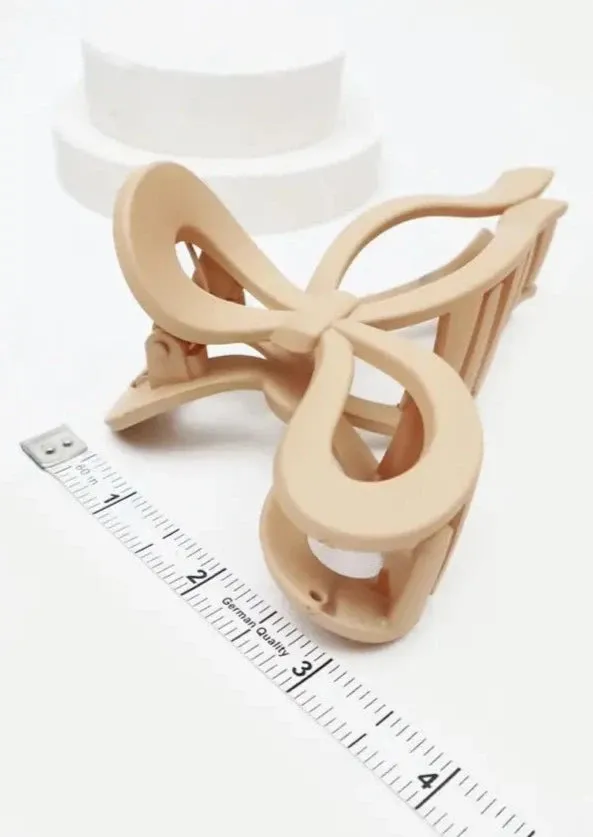 Large Elegant Bow Clips