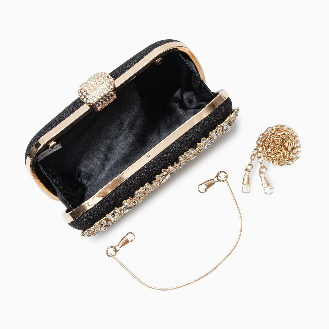 Luxurious Flower Clutch Bag