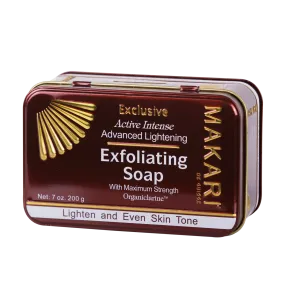 MAKARI EXCLUSIVE - TONING  EXFOLIATING SOAP Lightens. Clarifies. Unifies tone.