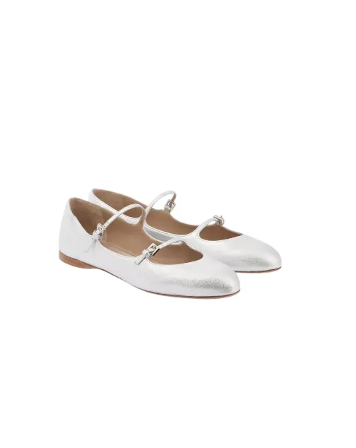 MAX MARA SILVER CIRCUS FLATS