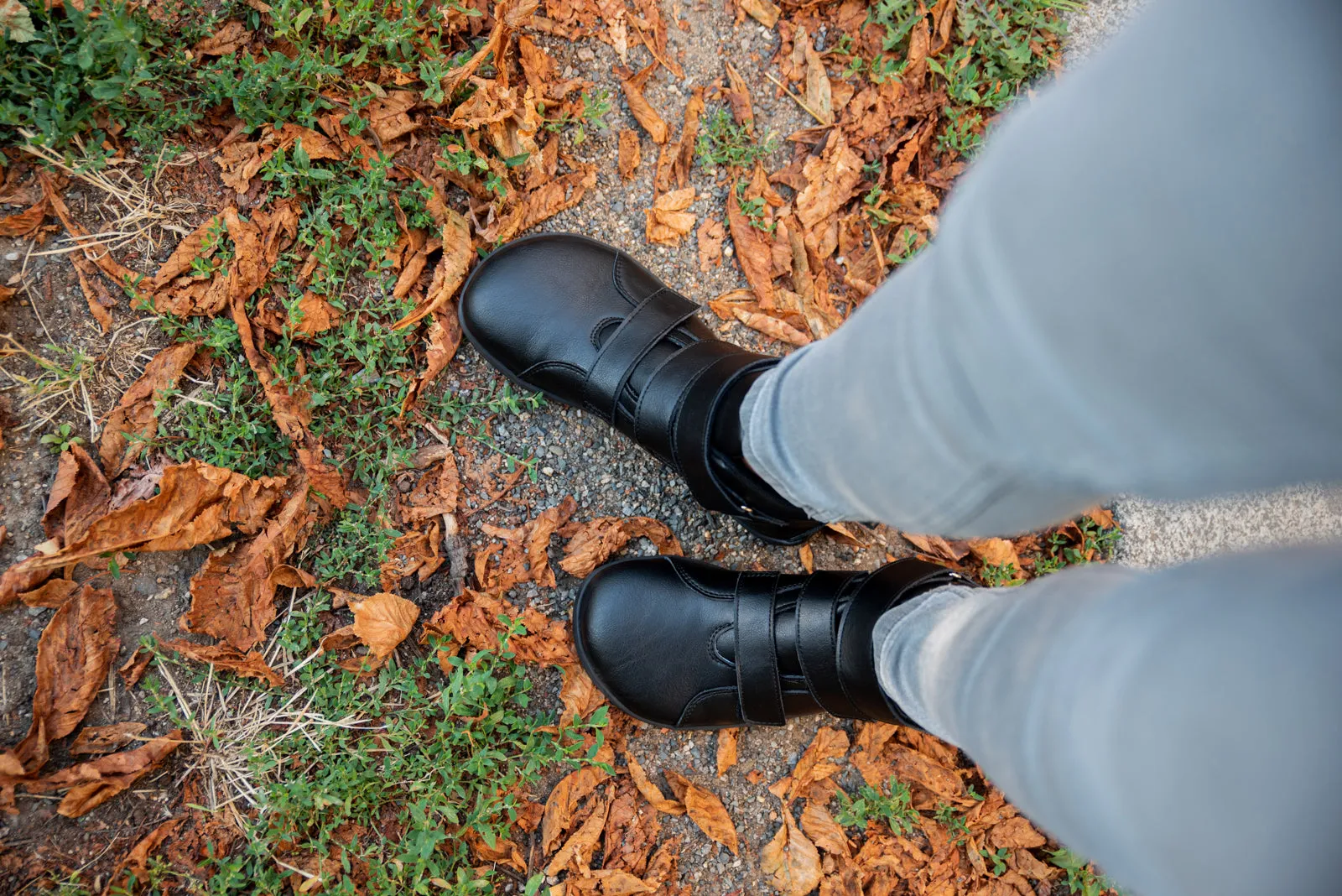 Men’s black barefoot shoes Quick