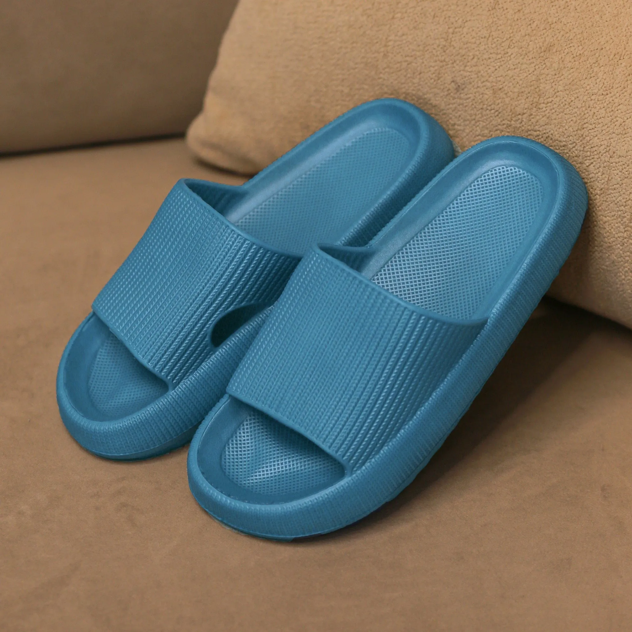 Mens Cushion Slides - Cloud Slides