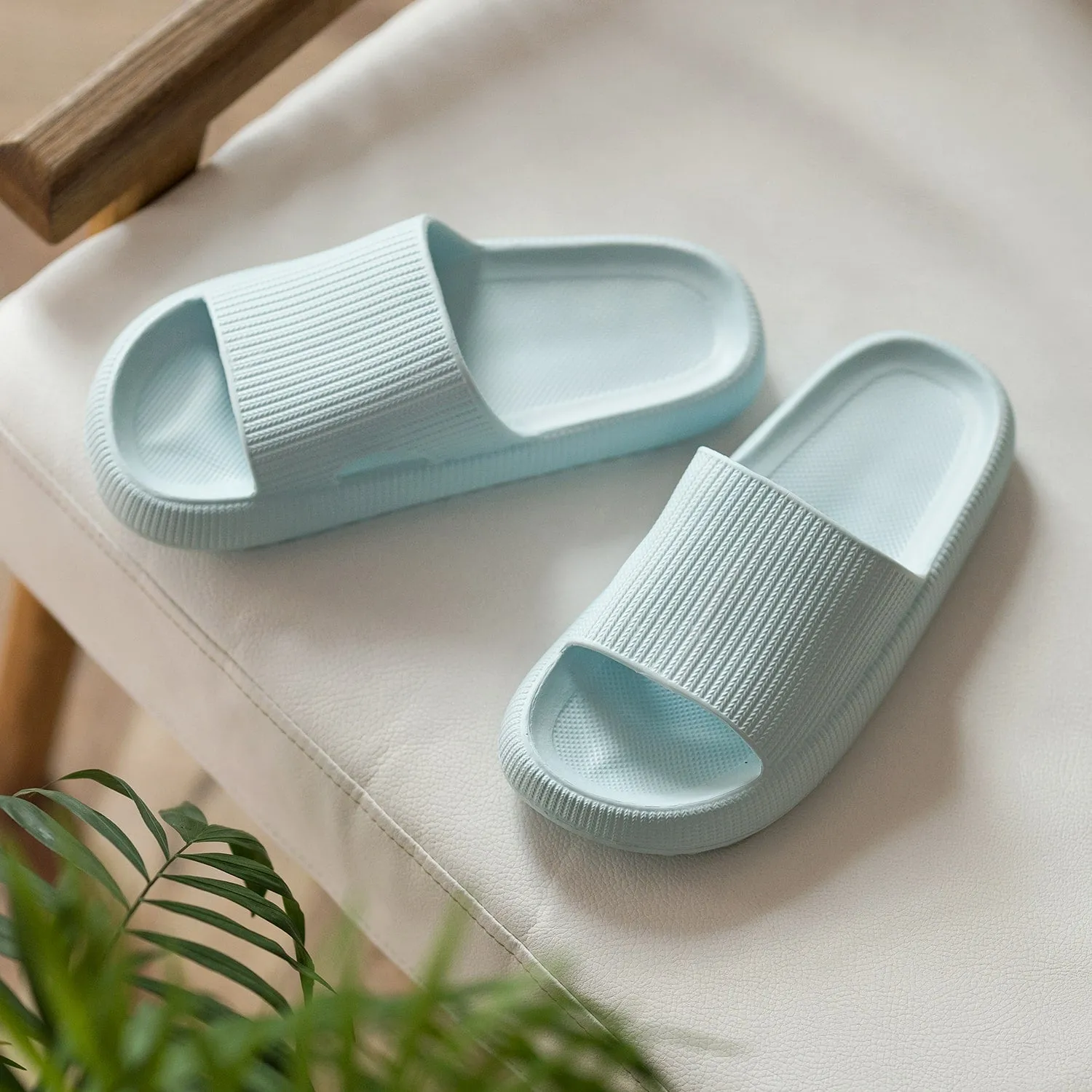 Mens Cushion Slides - Cloud Slides